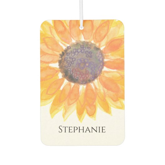 Aangepaste Floral Luchtverfrisser (Voorkant)