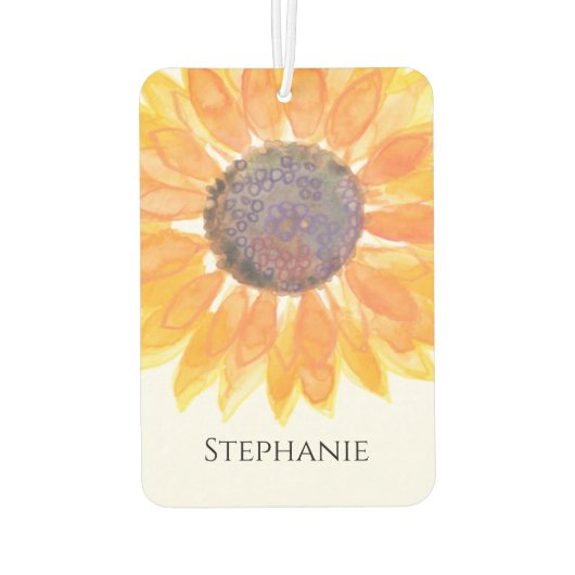 Aangepaste Floral Luchtverfrisser (Achterkant)