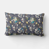 Aangepaste Floral Lumbar Cushion Kussen (Achterkant)