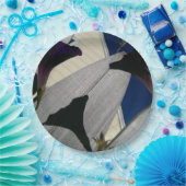 Aangepaste Floral Party Papieren Bordje (Feest)