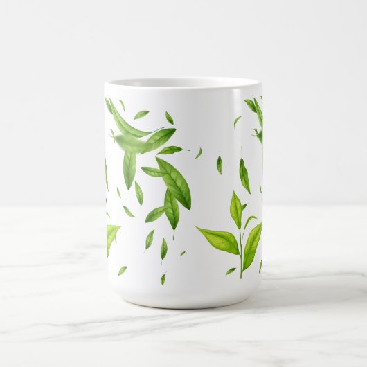 Aangepaste Floral Pattern Coffee Mok (Center)