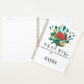 Aangepaste Floral Prayer Motivatie planner (Display)