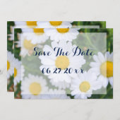 Aangepaste Floral sla de datum van kaartenmaaltijd Kaart (Voorkant / Achterkant)