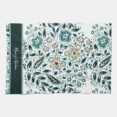 Aangepaste Floral Theedoek (Horizontaal)