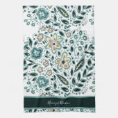 Aangepaste Floral Theedoek (Verticaal)