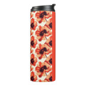 Aangepaste Floral Thermosbeker (Gedraaid links)