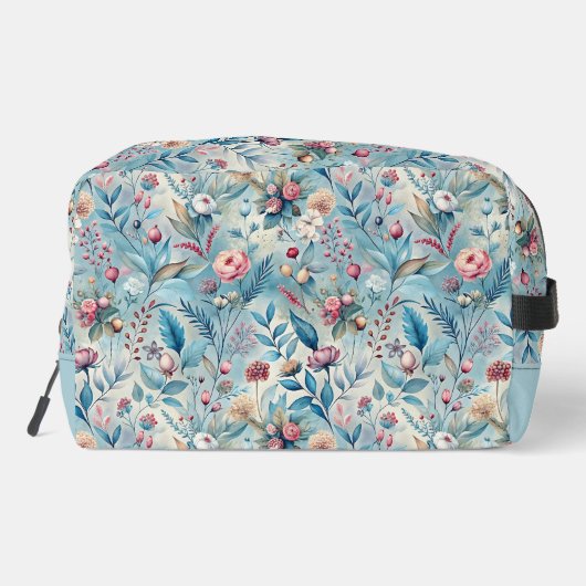 Aangepaste Floral Toilettasje (Achterkant)