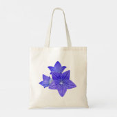 Aangepaste Floral Tote Bag (Achterkant)