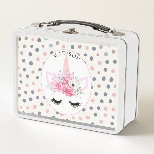 Aangepaste  Floral Unicorn (Voorkant)