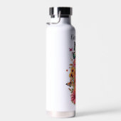 Aangepaste Floral Waterfles (Rechts)