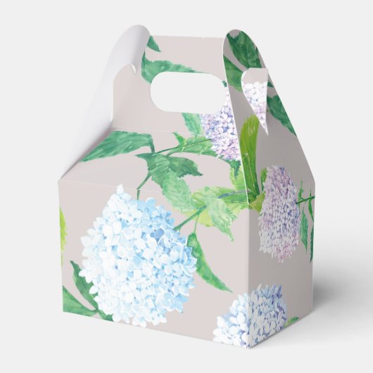 Aangepaste Floral Wreath Pasen Bedankdoosjes (Achterkant)