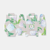 Aangepaste Floral Wreath Pasen Bedankdoosjes (Uitgevouwen)