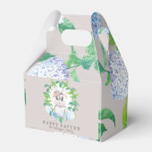 Aangepaste Floral Wreath Pasen Bedankdoosjes (Voorkant Zijde)