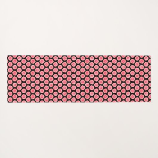 Aangepaste Floral Yogamat (Achterkant (horizontaal))