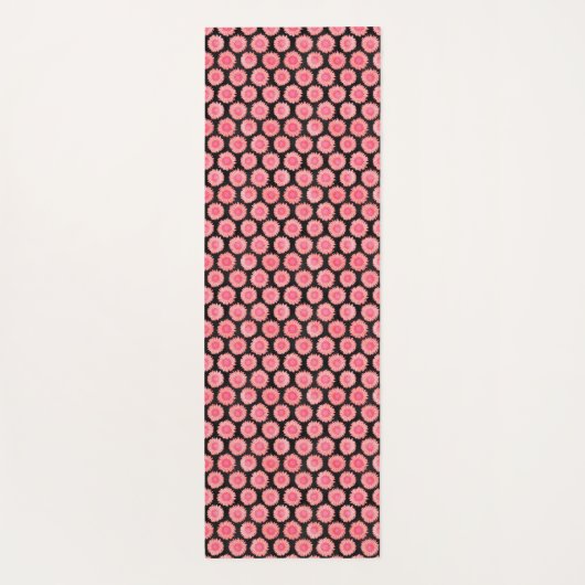 Aangepaste Floral Yogamat (Achterkant)