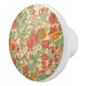 Aangepaste florale keramische deurknop knop (Rechts)