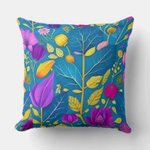 Aangepaste florale zuigkussen