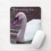 Aangepaste Florence De Muismat Flouro Swan (Met muis)