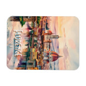 Aangepaste Florence Duomo Kathedraal Watercolor Sk Magneet (Horizontaal)