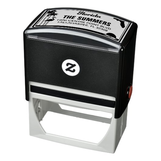 Aangepaste Florida License Bord retour adres stemp Zelfinktende Stempel (Product)