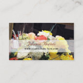 Aangepaste Florist/ander Visitekaartje (Achterkant)