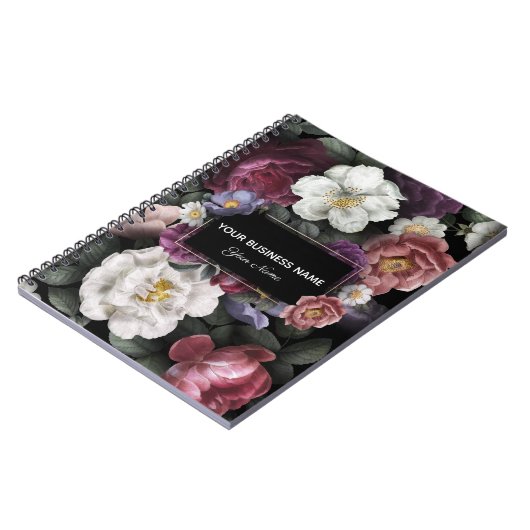 Aangepaste Florist-winkel Notitieboek (Linkerzijde)