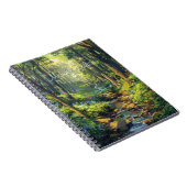 Aangepaste fluisteraars van het betoverde bos Geïn Notitieboek (Rechterzijde)