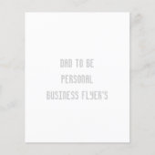 aangepaste flyer voor bedrijven (Voorkant)