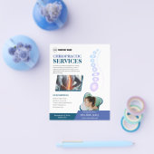 Aangepaste flyer voor chiropractorservices (Enkel)
