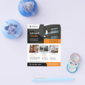 Aangepaste flyer voor onroerend goed (Enkel)