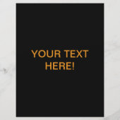 Aangepaste flyers voor Inspirerend lamp (Achterkant)