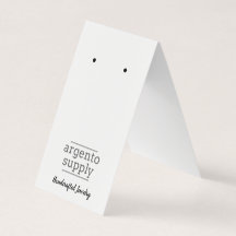 Aangepaste 'Fold-over'-oorskaart, Logo onderaan