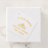 Aangepaste folie favoriet label (Met doos)