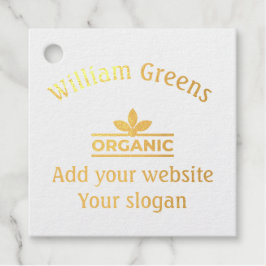 Aangepaste folie favoriet label