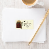 Aangepaste Folk Art Adresetiketten Etiket (Insitu)