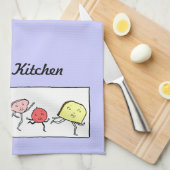 Aangepaste  Food Art Keukenhanddoek (Quarter Fold)