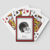 Aangepaste Football afspeelkaarten Pokerkaarten (Achterkant)