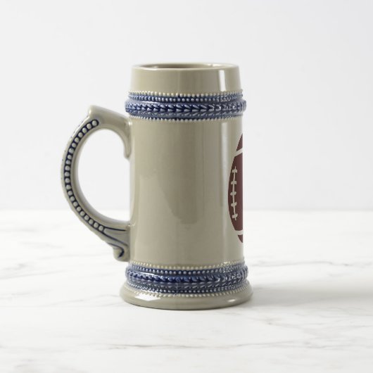 Aangepaste Football Beer Stein Bierpul (Links)
