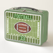 Aangepaste Football Classics on-Field Lunchbox (Voorkant)