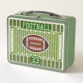 Aangepaste Football Classics on-Field Lunchbox