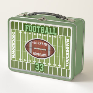 Aangepaste Football Classics on-Field Lunchbox