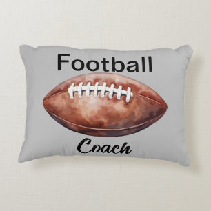 Aangepaste Football Coach Keepsake Accent Kussen