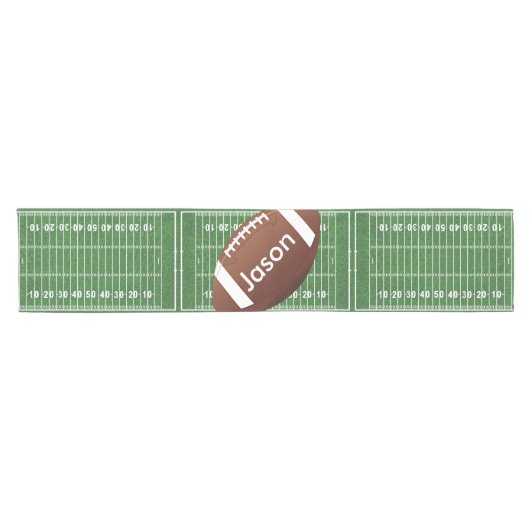 Aangepaste Football Design Table Runner Korte Tafelloper (Horizontaal)