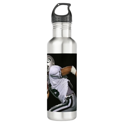 Aangepaste Football fotopoorten Waterfles (Voorkant)