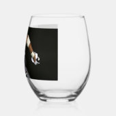 Aangepaste Football fotopoorten Wijnglas Zonder Voet (Links)