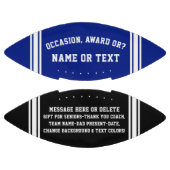 Aangepaste Football geschenken voor senioren, coac (Panelen)