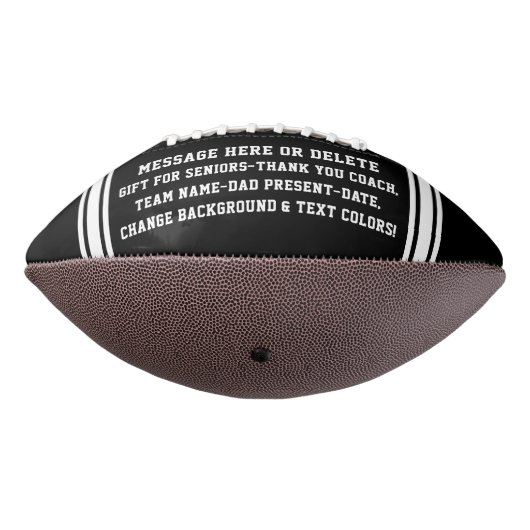Aangepaste Football geschenken voor senioren, coac (Gedraaid 270)