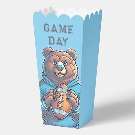 Aangepaste Football gunstvakken Bedankdoosjes (Achterkant)