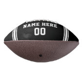 Aangepaste Football, Jouw tekst, KLEUREN wijzigen American Football (Gedraaid 270)