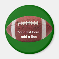 Aangepaste Football magneet - Gepersonaliseerd